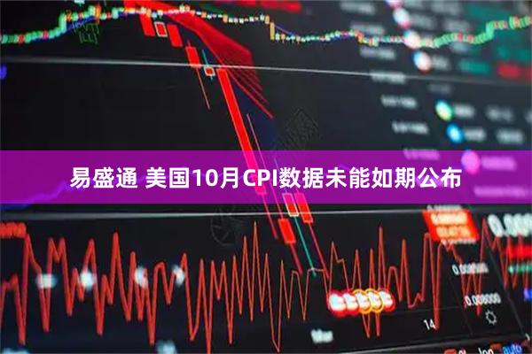 易盛通 美国10月CPI数据未能如期公布